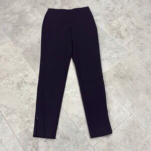 RALPH Ralph Lauren Y2K Black Stretch Pants Women's Size 0 Slim Ankle Career